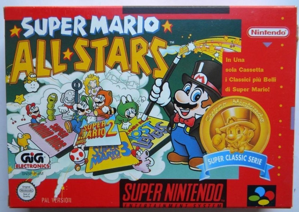 Cover art for Super Mario All-Stars [Nintendo Classics]