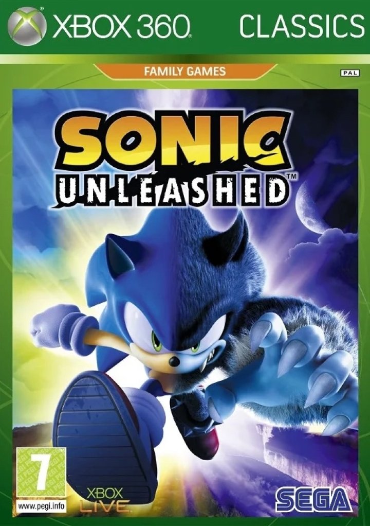 Cover art for Sonic Unleashed