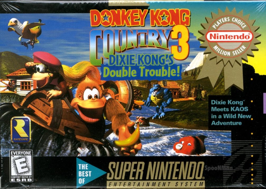 Cover art for Donkey Kong Country 3