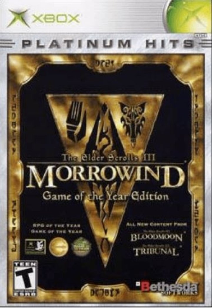 Cover art for Elder Scrolls III Morrowind