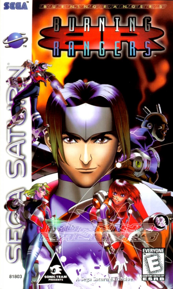Cover art for Burning Rangers