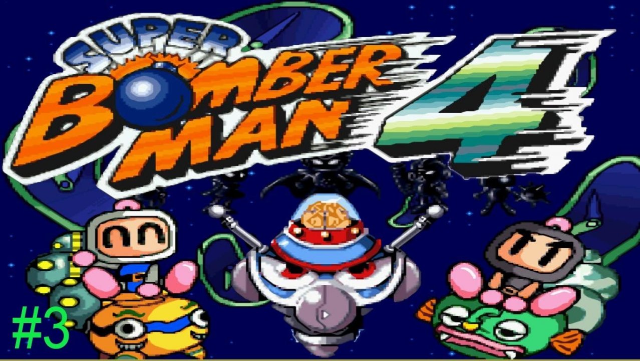 Super Bomberman 4 (SNES) Super Nintendo Game by Hudson / Produce