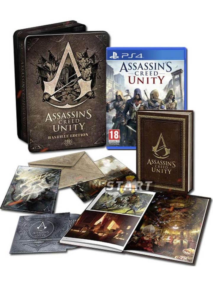 UNBOXING do meu ASSASSIN'S CREED UNITY Bastille Edition LINDÃO!!! 