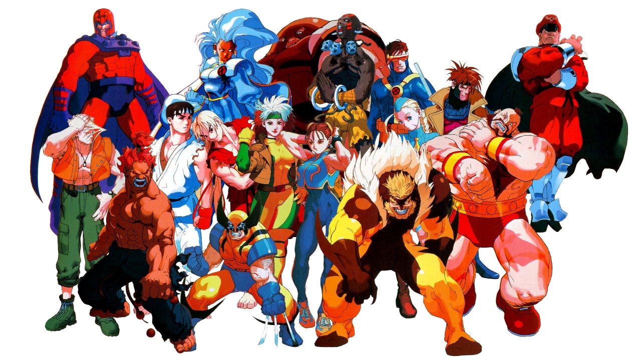 Marvel Super Heroes vs. Street Fighter, Arcade