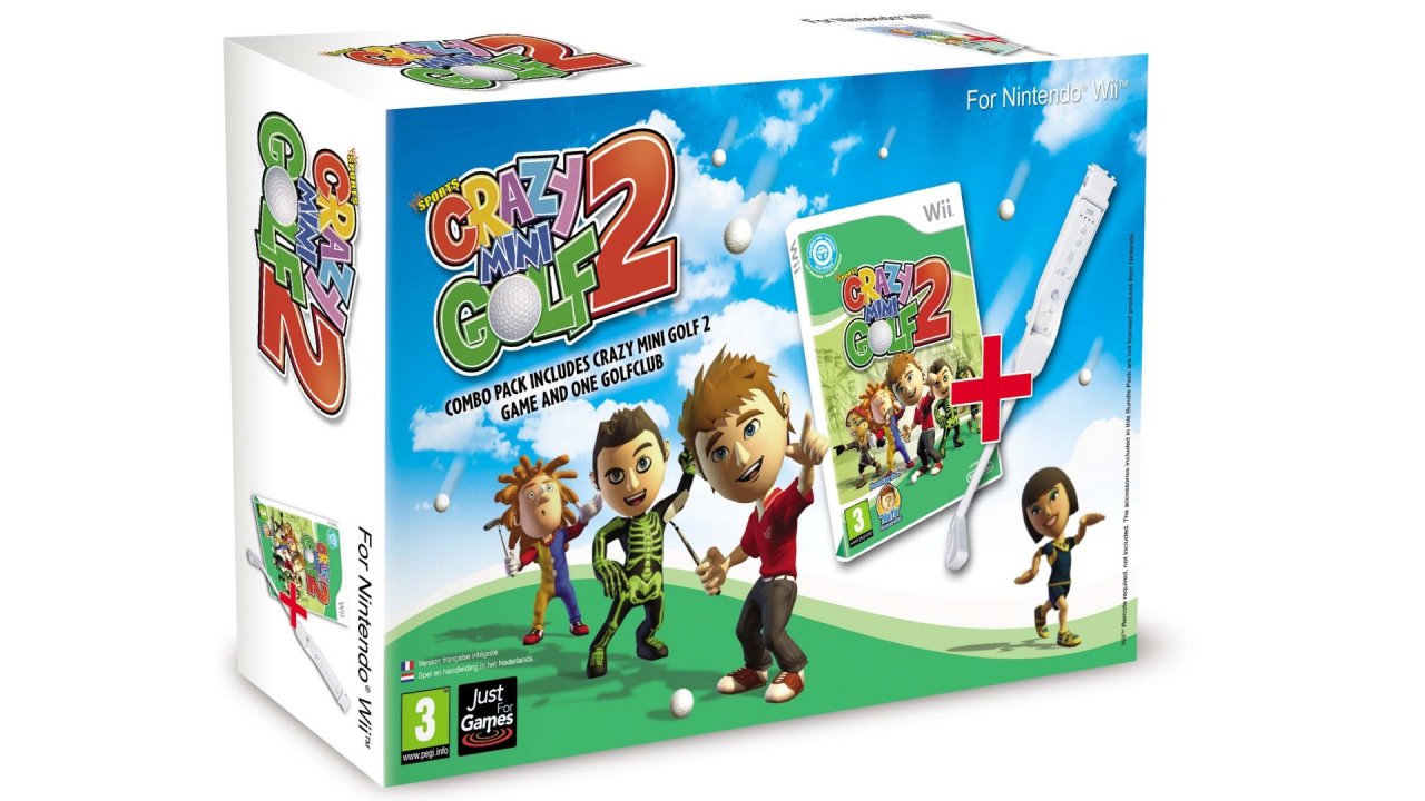  Kidz Sports: Crazy Mini Golf 2 - Nintendo Wii : Video Games