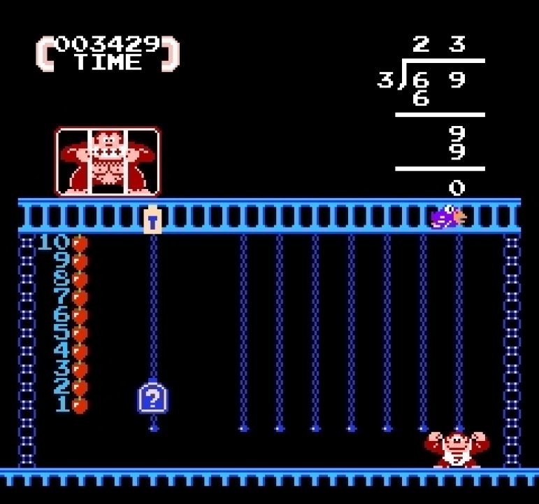 Donkey kong 2024 jr nes