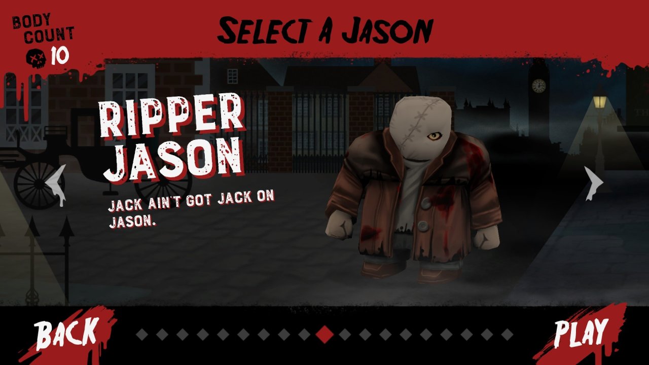 The Ripper achievement in Friday the 13th: Killer Puzzle