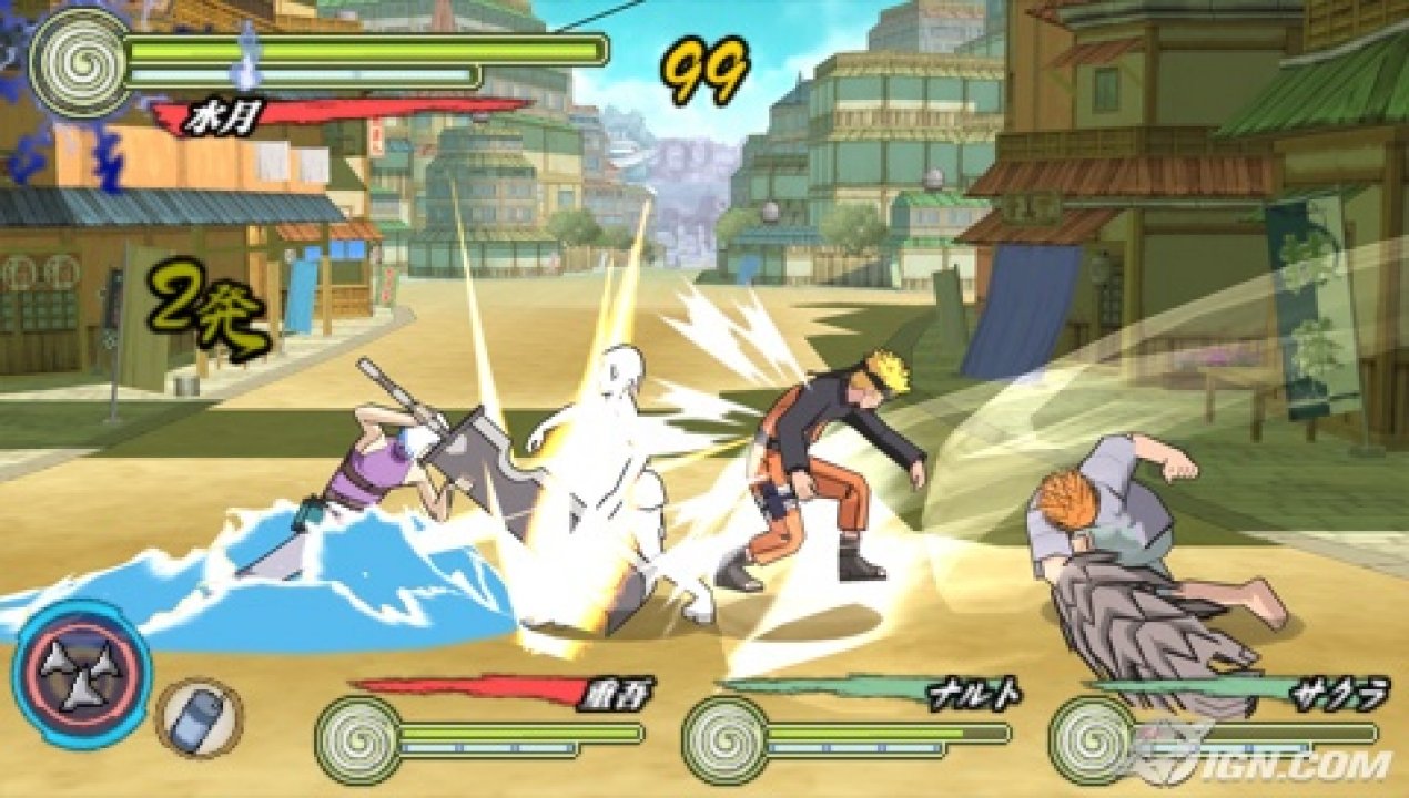 Naruto Shippuden - Ultimate Ninja Heroes 3 (USA) ISO < PSP ISOs