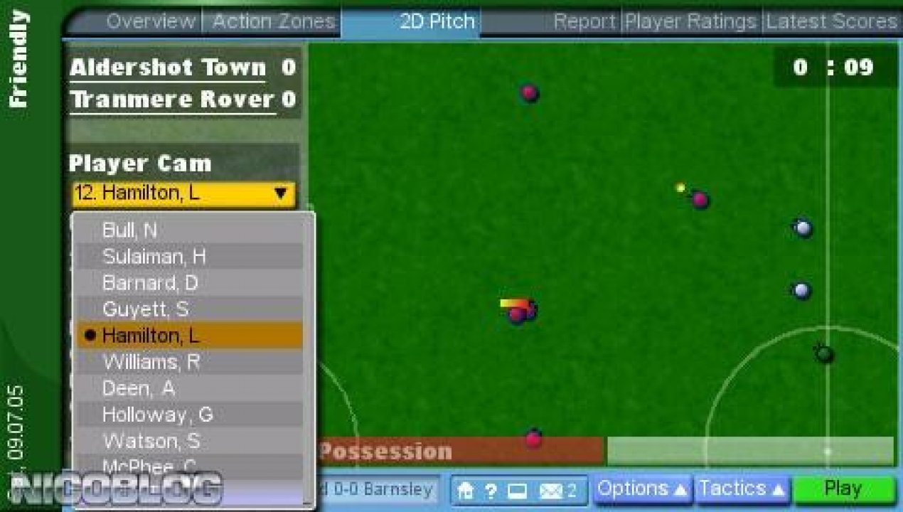 Championship Manager 2006 para PSP (2006)