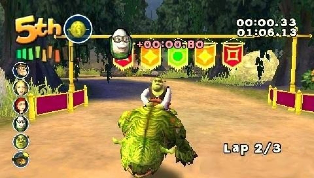 Shrek: Smash n' Crash Racing (Nintendo DS) - The Cutting Room Floor