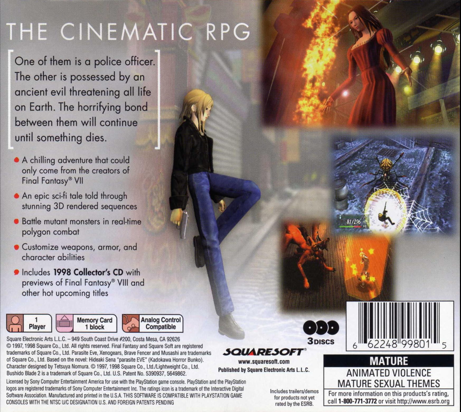 Parasite Eve - GameWalker magazine special by Plosive-Attack on