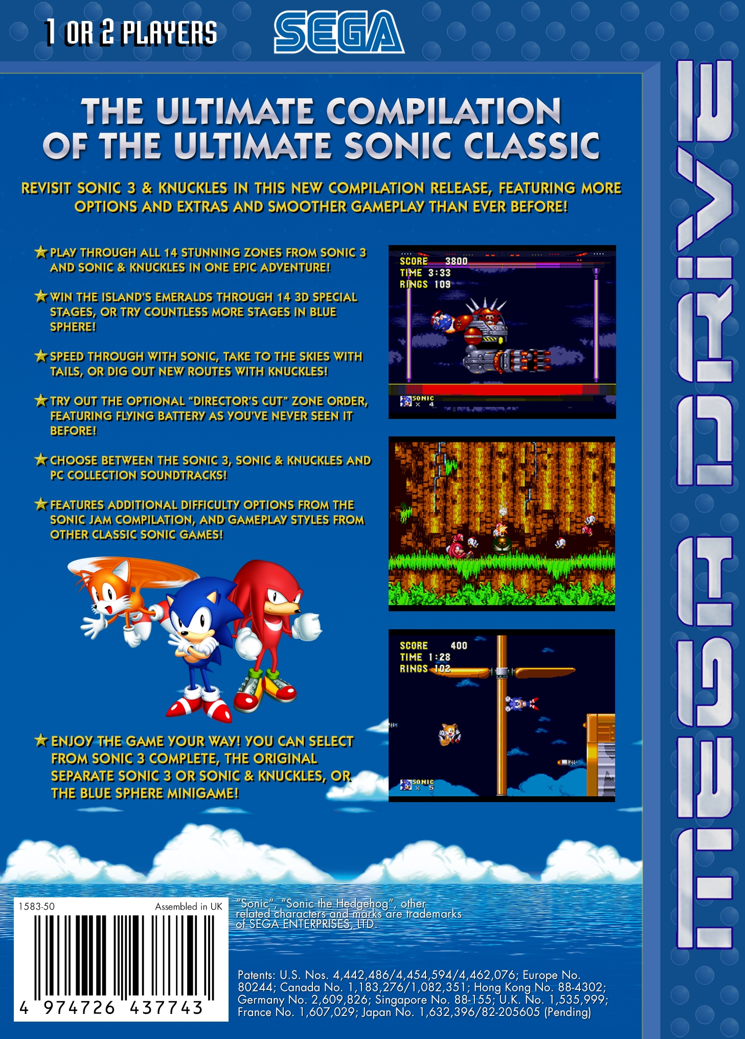 Sonic 3 Complete - Play Sonic 3 Complete Online on KBHGames