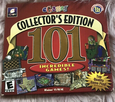 eGames 101 Incredible Games (Collector's Edition) (PC, 2002) for sale  online