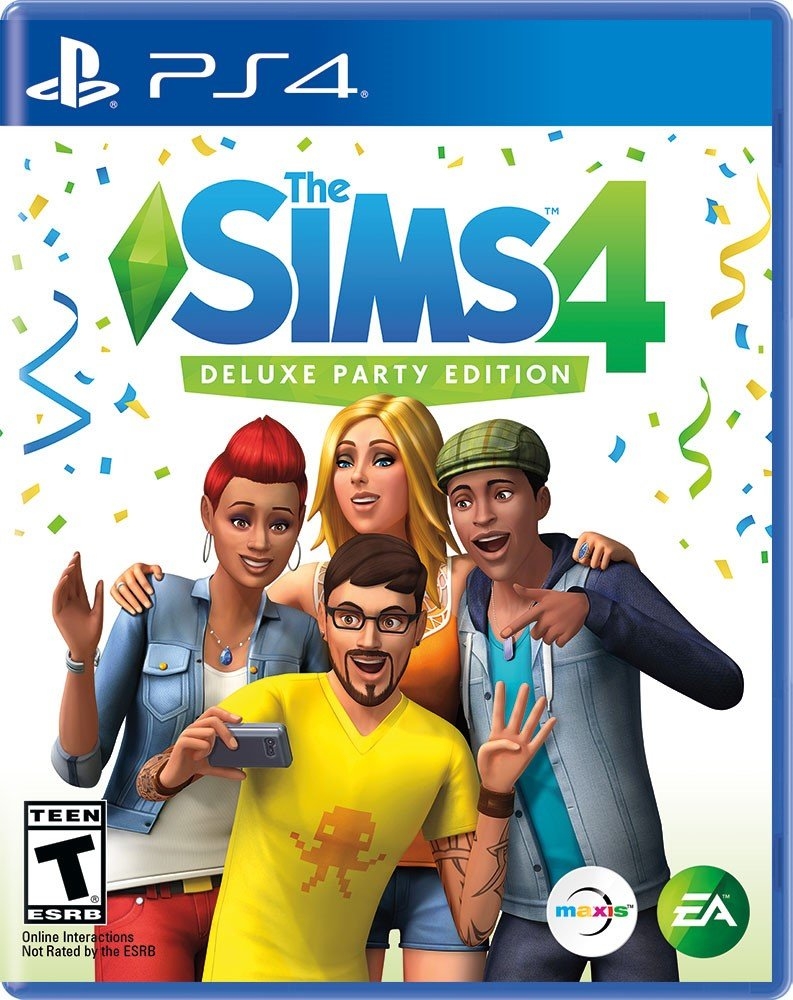 Sims 4 deluxe party edition что входит