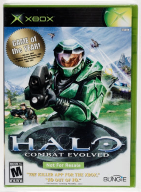 Halo: Combat Evolved Xbox Not For Resale Edition