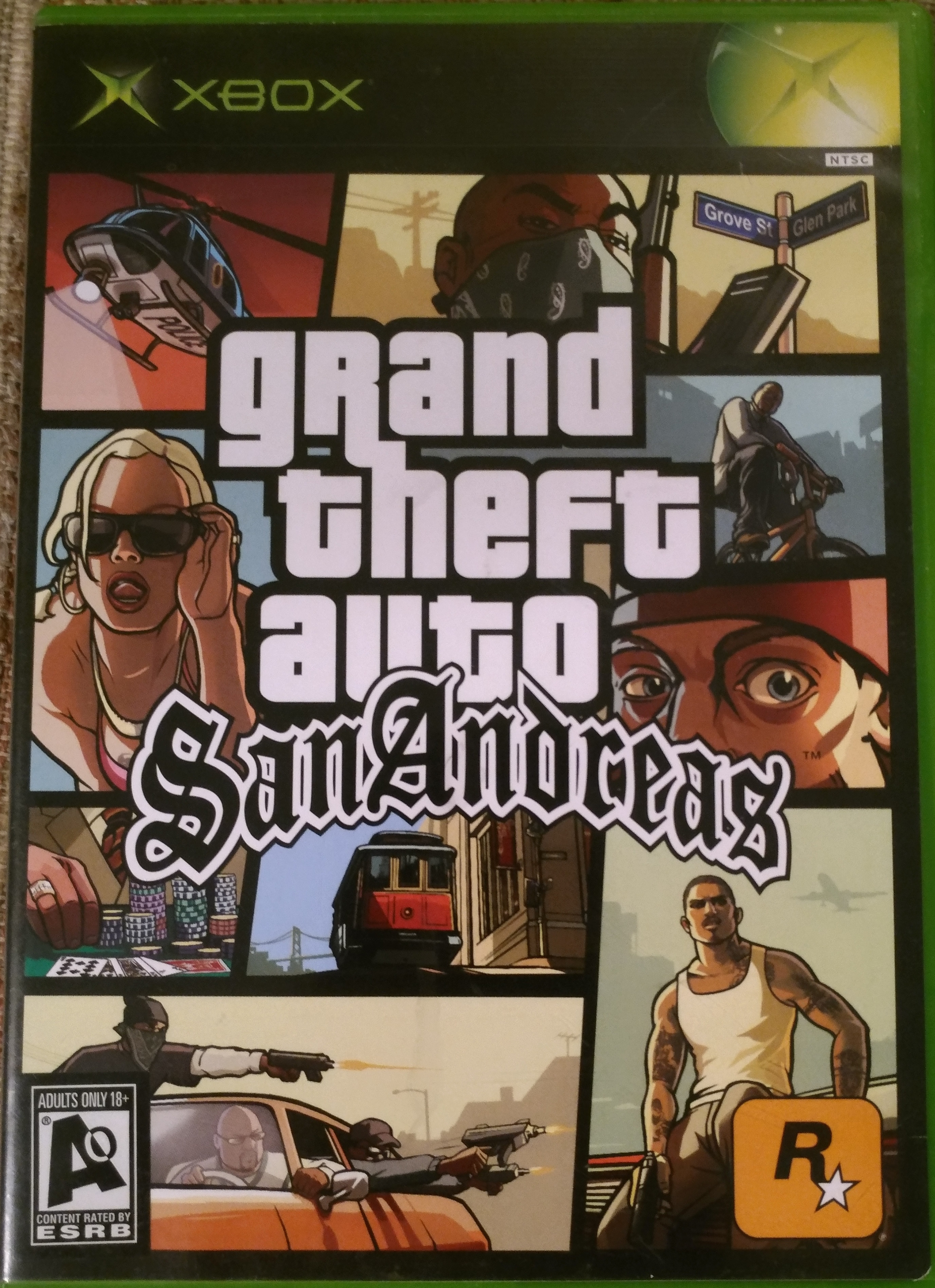 Is this rare? GTA San Andreas rated Adults Only. : r/playstation
