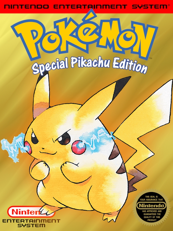 Pokemon Yellow Box Art Remake by TomDoy on Newgrounds