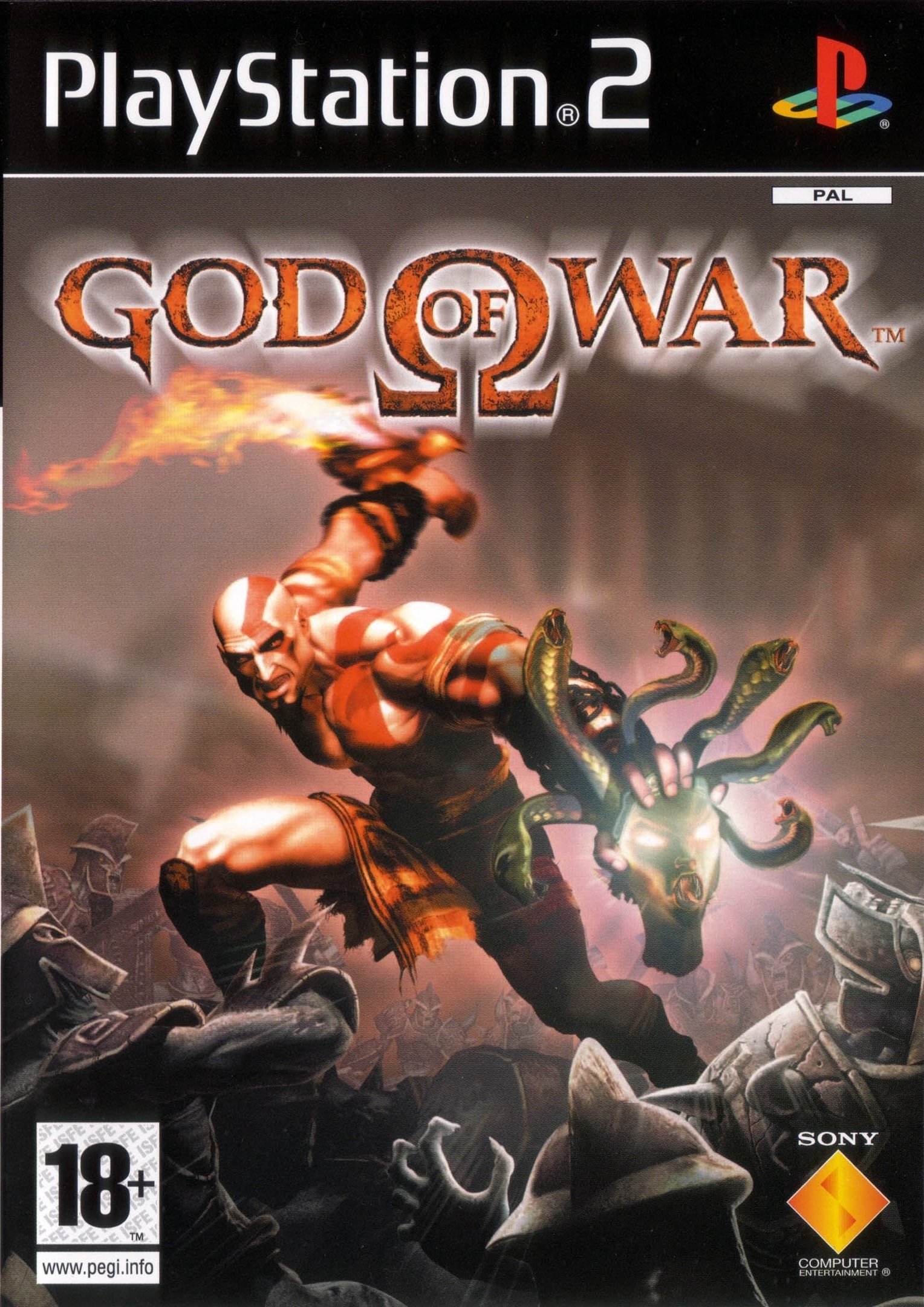 God Of War 1 Game Cover