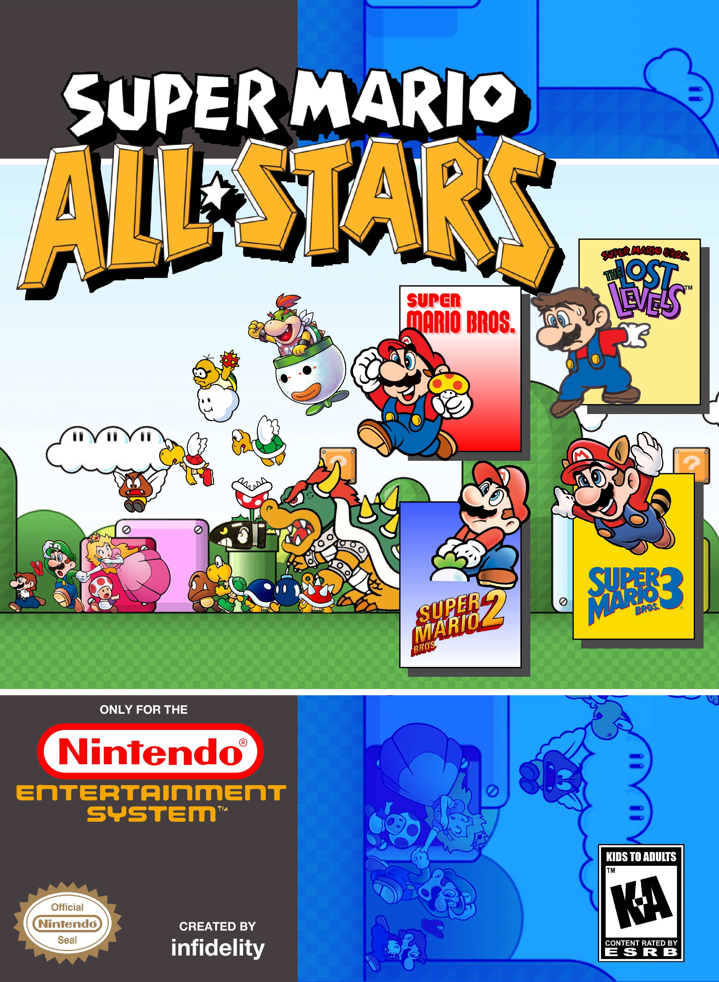 Super mario all stars on sale nes