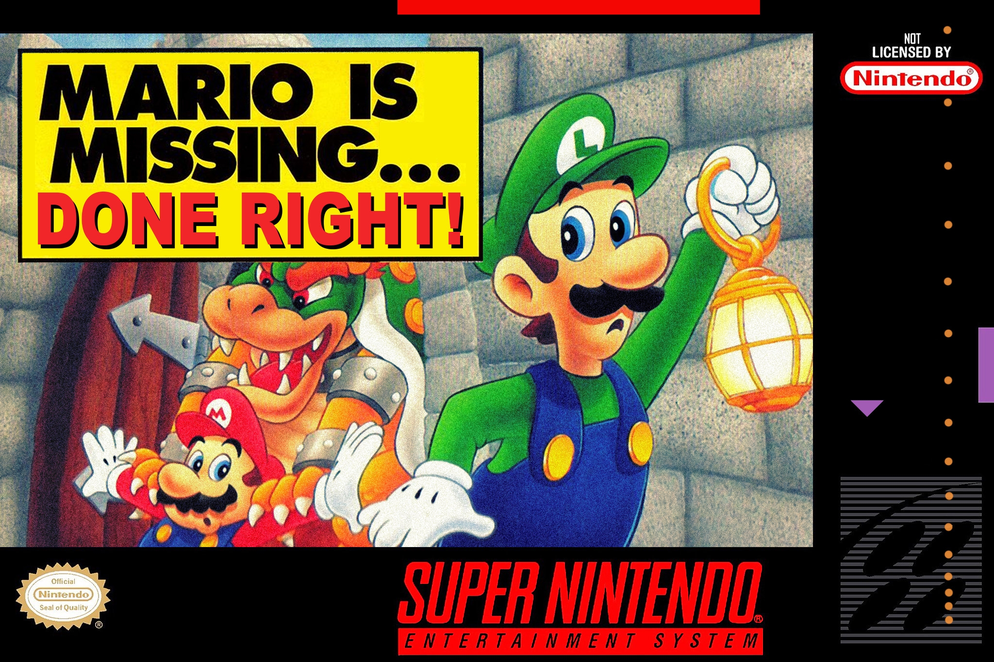Mario is missing done right