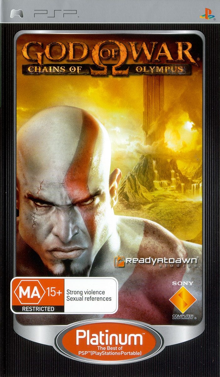 God of War Chains of Olympus Sony PSP Complete