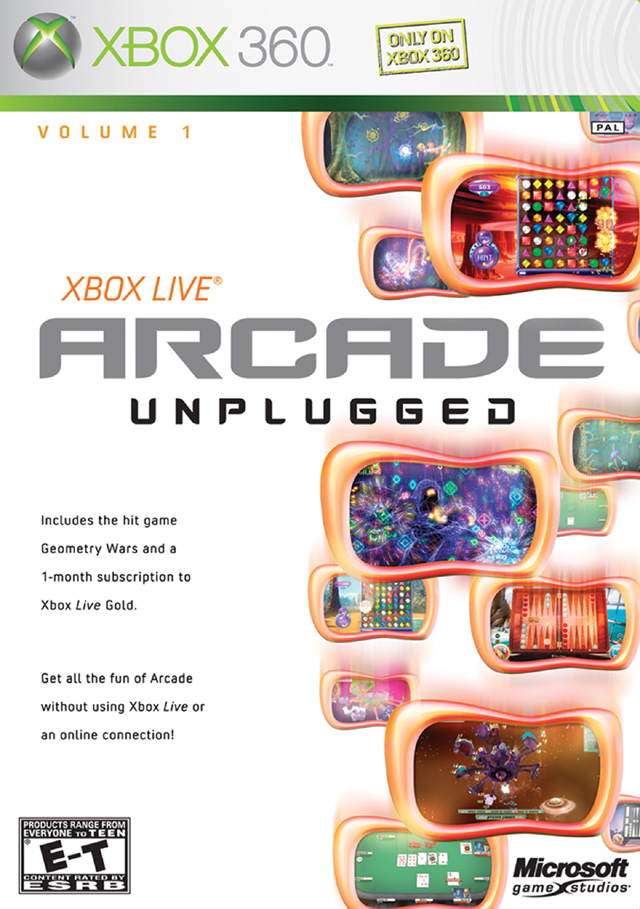 Xbox Live Arcade Unplugged Vol. 1/XBox 360
