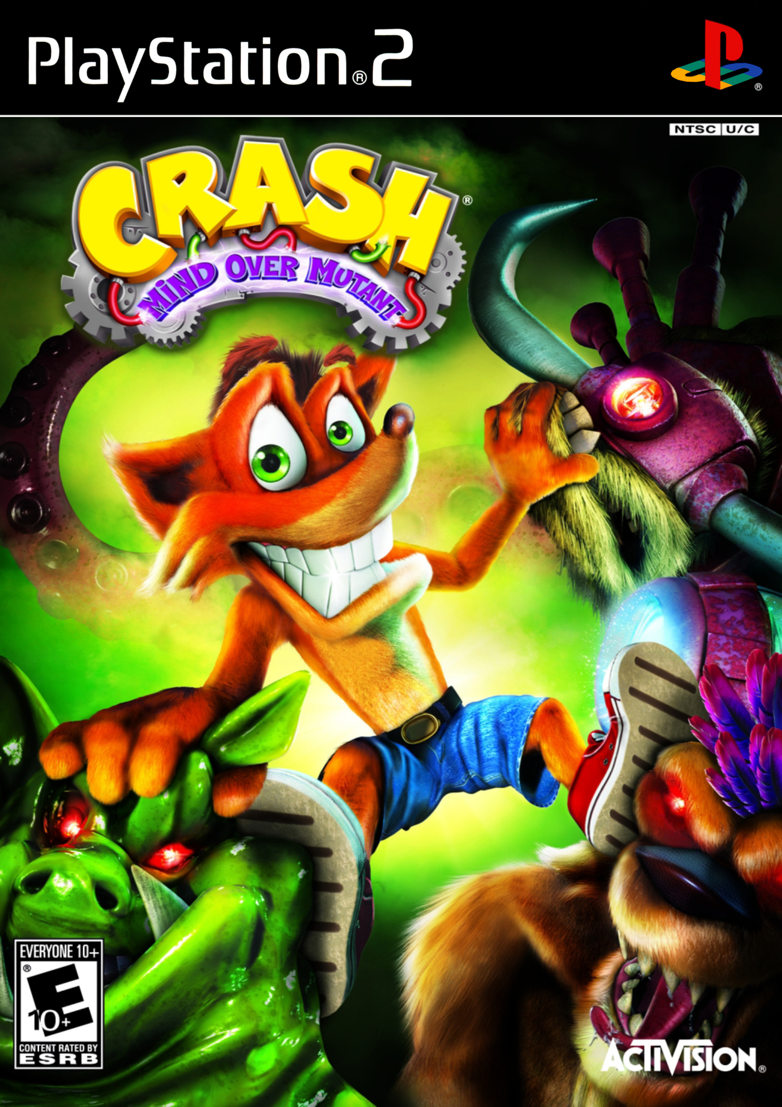 Crash of the Titans para Playstation 2 (2007)