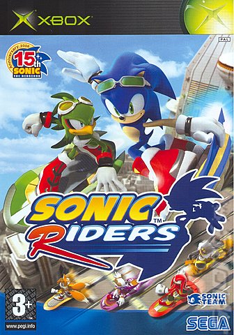 Sonic Free Riders Microsoft Xbox 360 Kinect Game Complete in box
