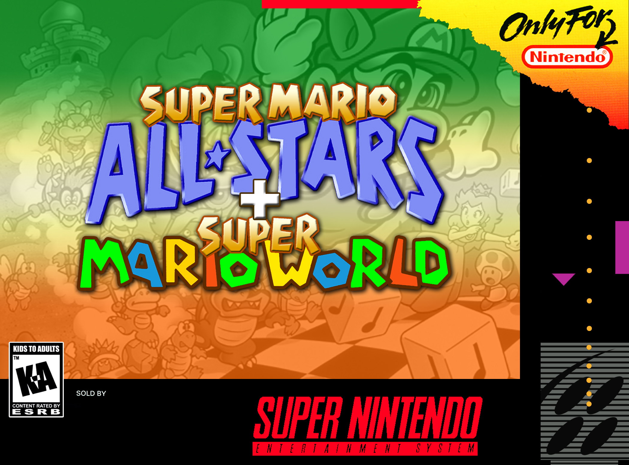 Super Mario All Starssuper Mario Worldsnes 1321