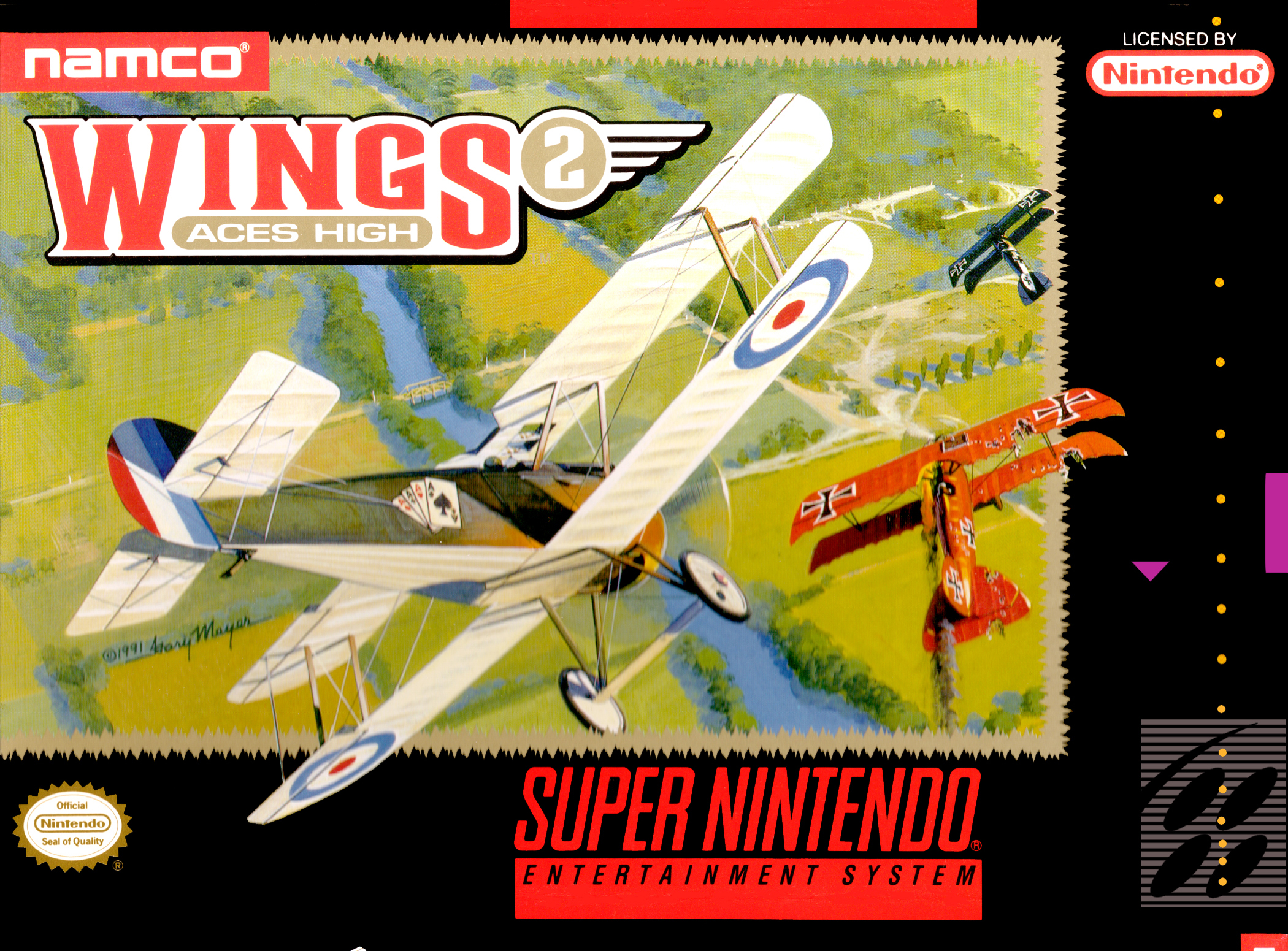 Wings 2 Aces High/SNES