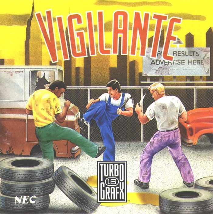 Vigilante/Turbo Grafx 16