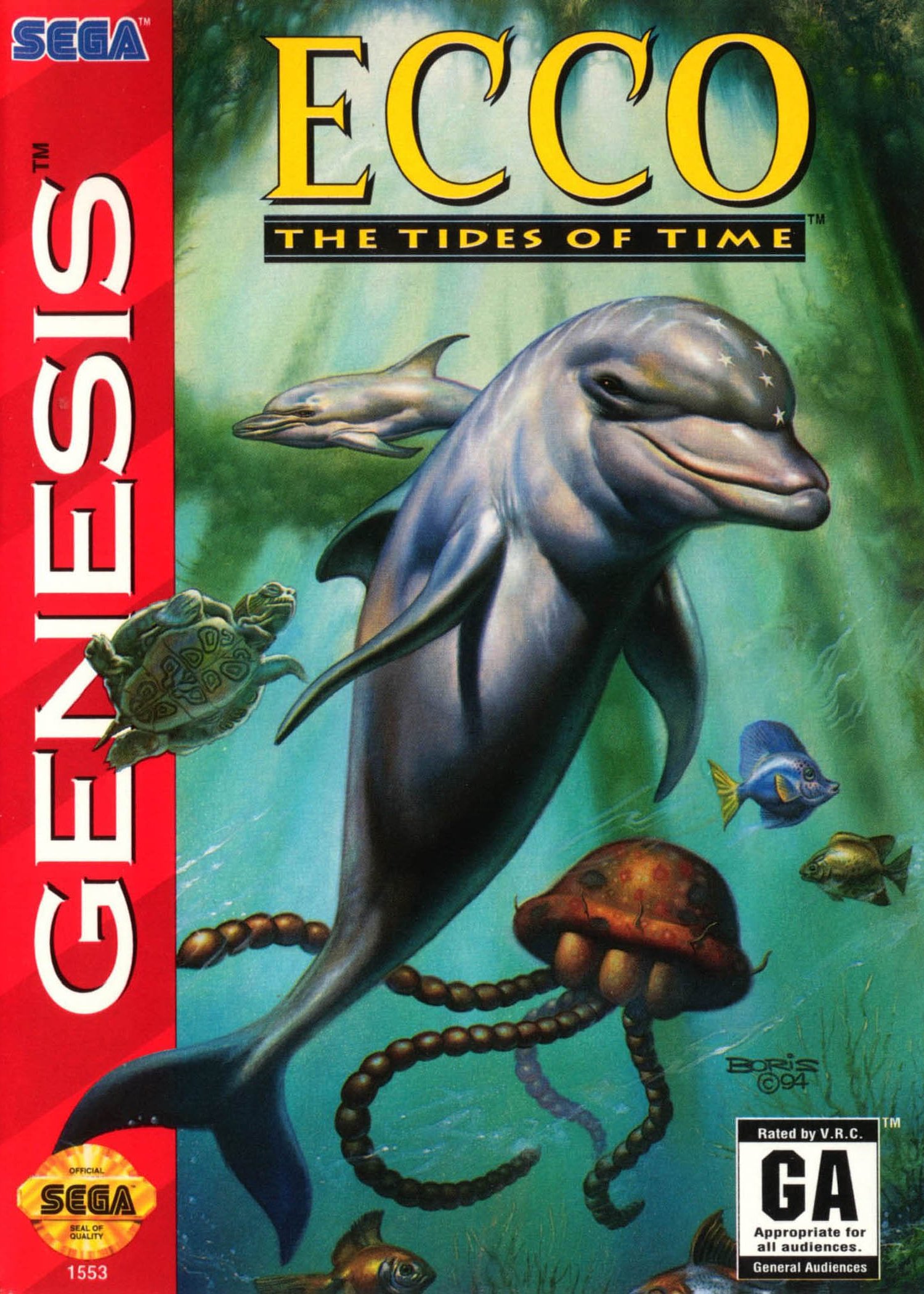 Game - Ecco: The Tides of 