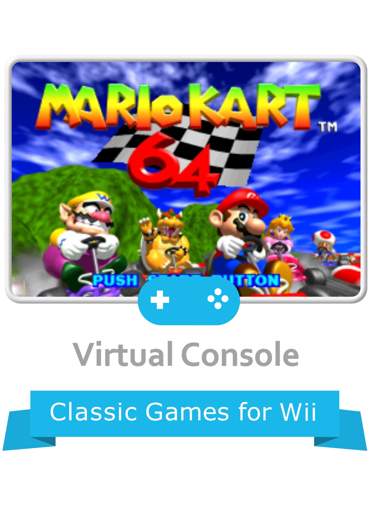 Nintendo inclui clássico Mario Kart 64 para Wii U no Virtual Console 