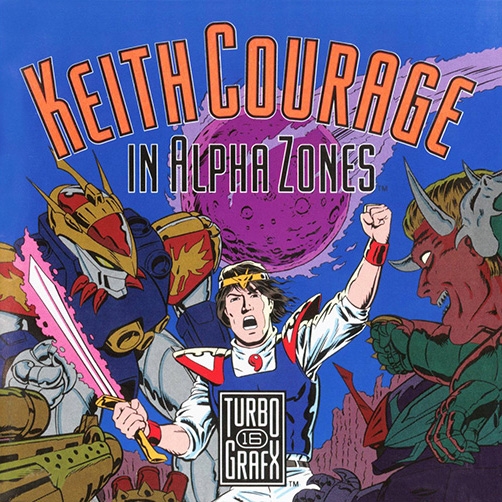 Keith Courage In Alpha Zones/TurboGrafx-16