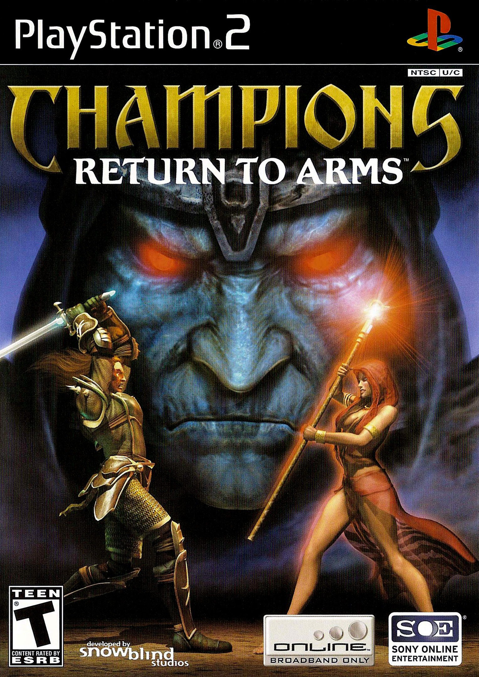 Champions Return To Arms/PS2