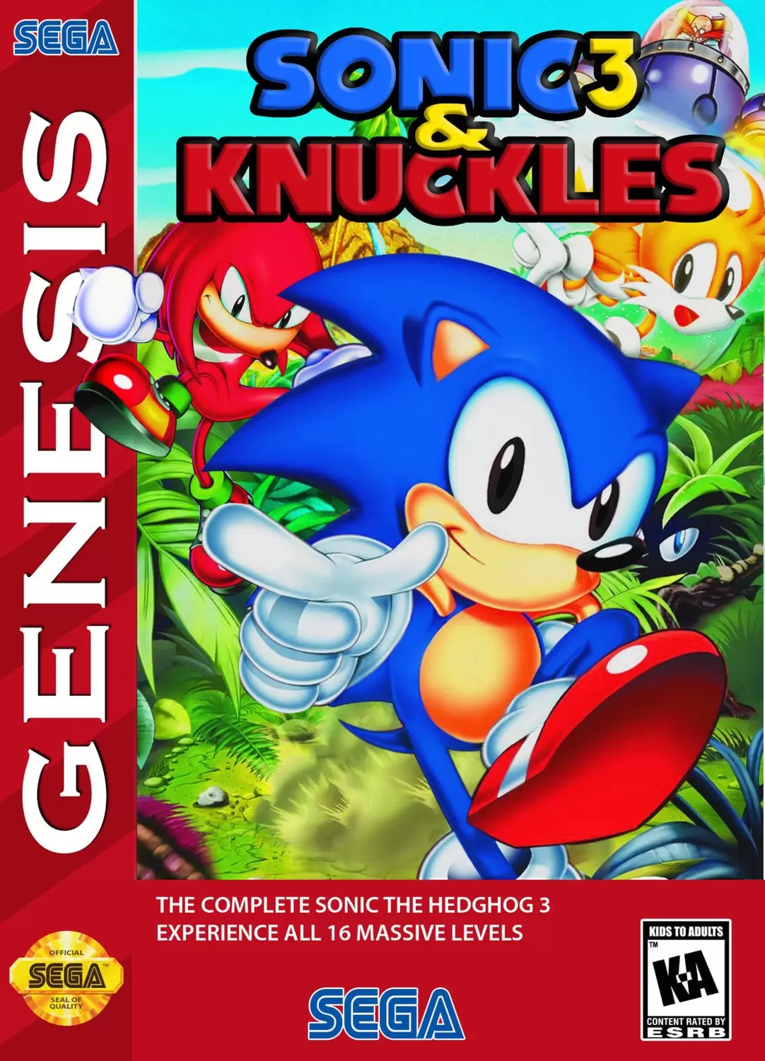  Sonic & Knuckles: Collection (Sonic the Hedgehog 3/Sonic &  Knuckles/Sonic 3 & Knuckles) : Video Games