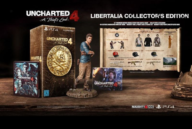 Nathan Drake Uncharted 4: A Thief's End Libertalia Collector's