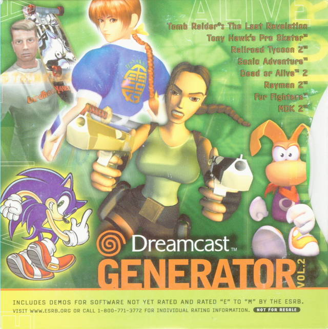 dreamcast demo games