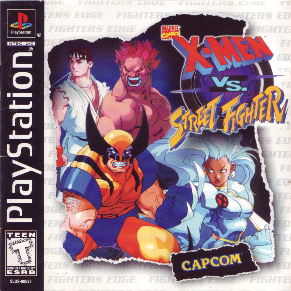 Capcom Sound Team – X-Men Vs. Street Fighter (1996, Q-Sound, CD) - Discogs