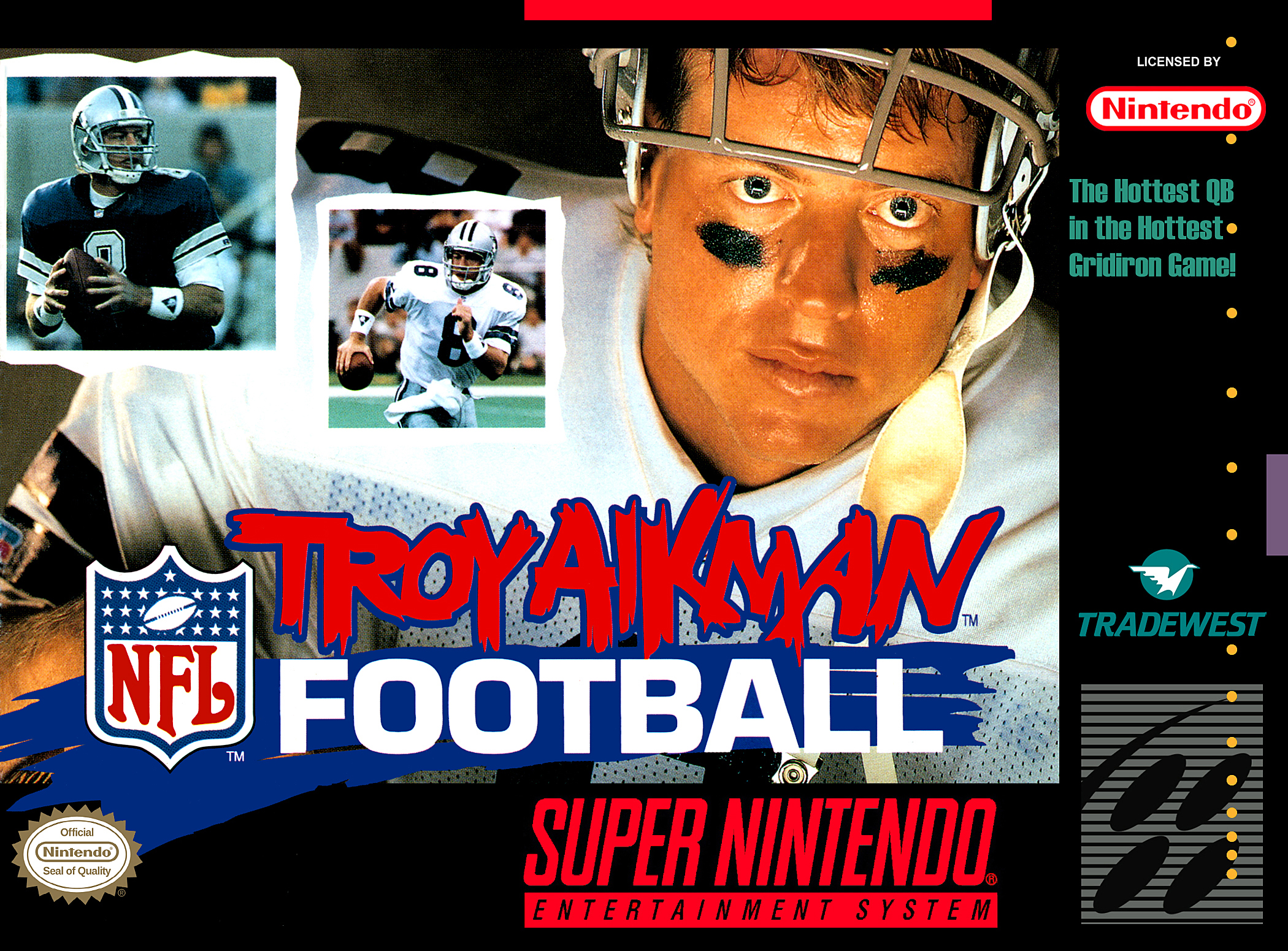 Troy Aikman NFL Football/SNES