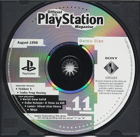 TGDB - Browse - Game - Official U.S. PlayStation Magazine Disc 11 ...