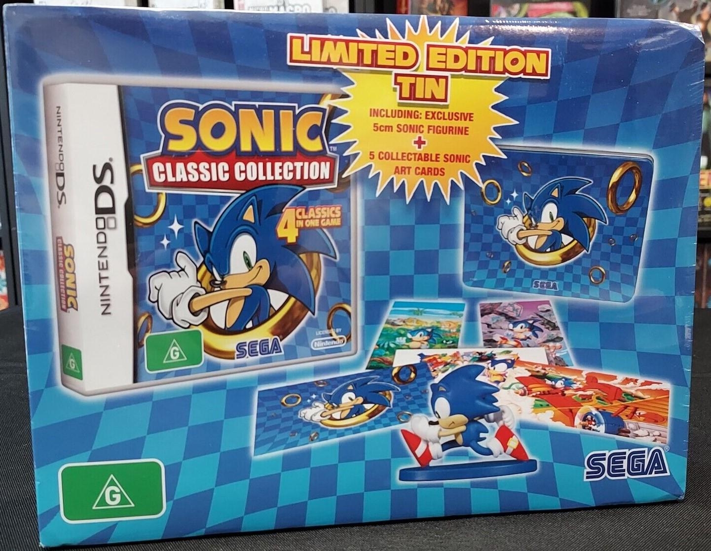 Sonic Classic Collection, Nintendo DS, Games