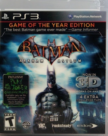  Batman: Arkham Asylum (Game of the Year Edition