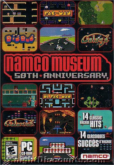 namco museum 50th anniversary gcn rom