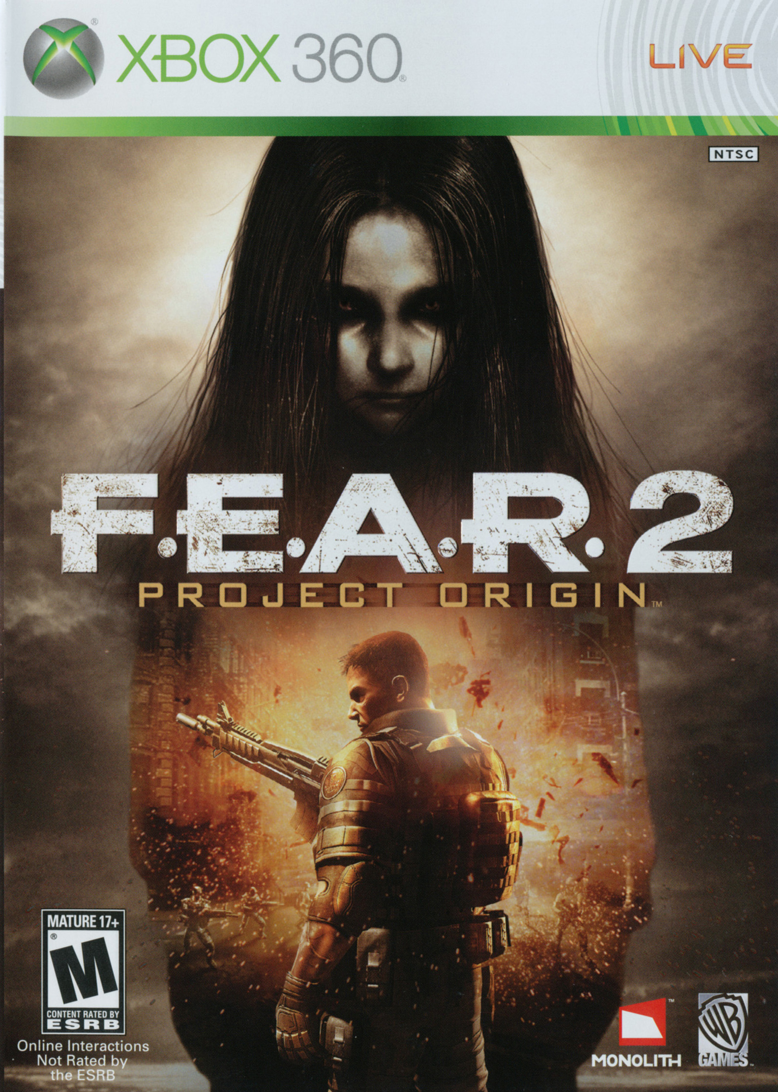 F.E.A.R. 2 Project Origin/Xbox 360 (Fear 2)