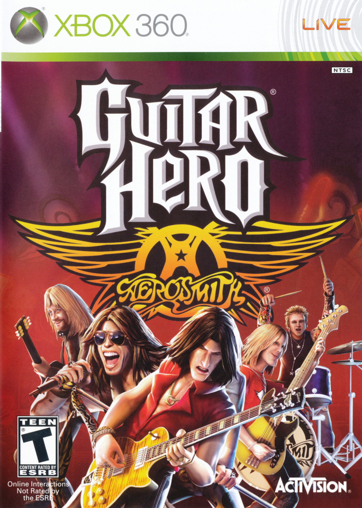 Guitar Hero Aerosmith Jeu (Seulement) / Xbox 360
