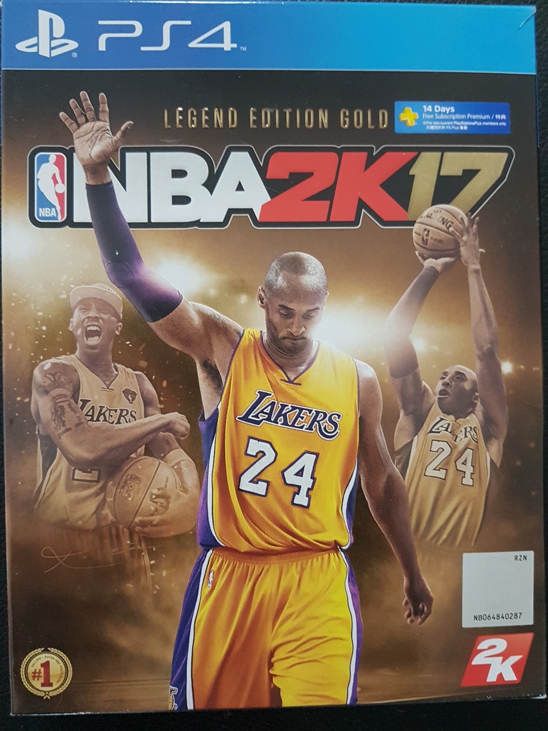 Tgdb Browse Game Nba 2k17 Legend Edition Gold Steelbook