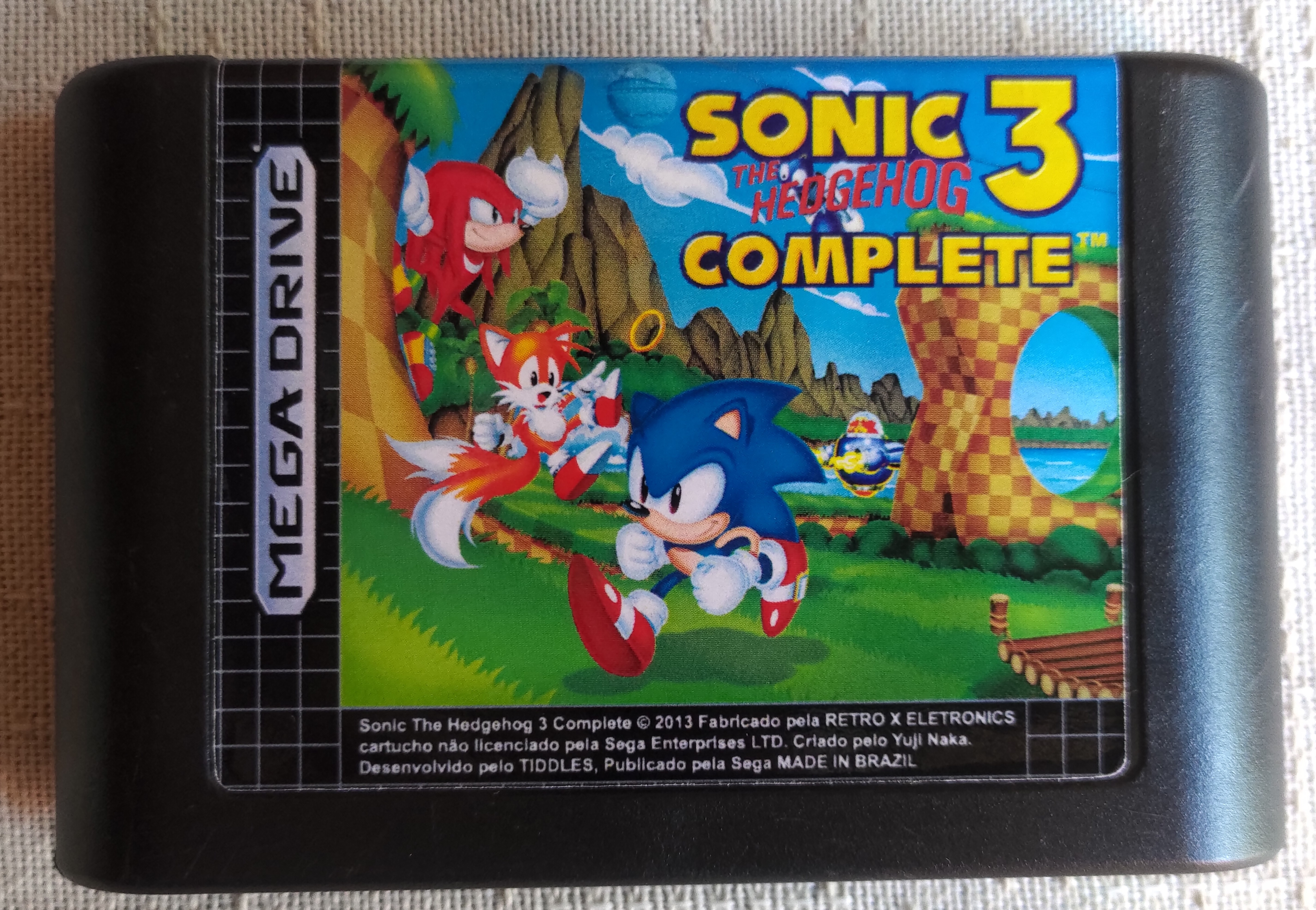 Sonic The Hedgehog 3 & Knuckles Complete Mega Drive Genesis