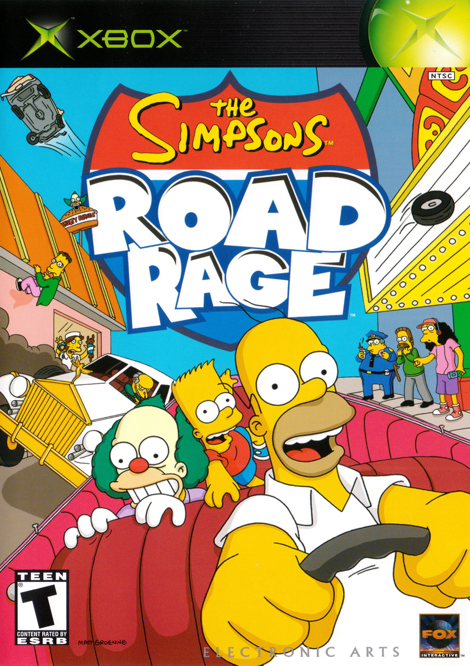 The Simpsons Road Rage/Xbox