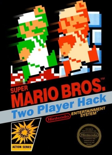 Super Mario Bros (1985) NES - 2 Players, Amazing co-op with 99